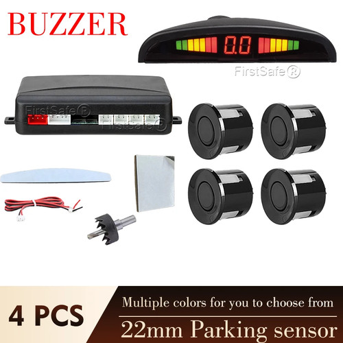Sistema sensore parcheggio - sistema, led