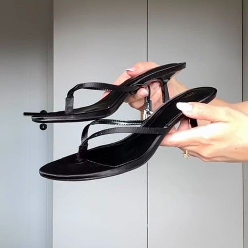 Zara sandali con tacco - tacco, e