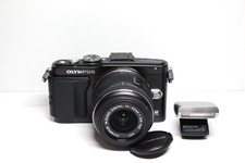 *READ* Olympus PEN LITE E-PL5 16.1MP Nera + Obiettivo M.ZUIKO 14-42mm + Flash