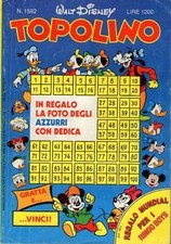 TOPOLINO n.1592 regalo foto