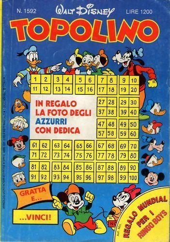 Topolino 1592 regalo foto - topolino,