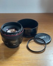 obiettivo canon ef 50/1.2 completo di scatola, tappi, tenuto perfettamente