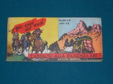 COLLANA ALBI 2000 N.8 serie 1/13 Ed. Fumetti Milano originale 1958