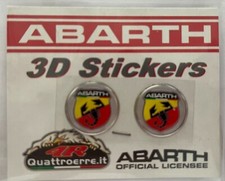 ADESIVI ABARTH 3D STICKERS