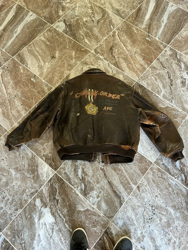 Avirex giacca pelle - giacca, vintage