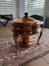 Vintage 5 pezzi rame massiccio