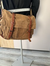 Belstaff 554 I'm Legend Colonial Messenger Shoulder Bag Mountain Brown.