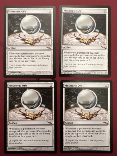 Mtg mesmeric orb - mtg,