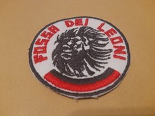 TOPPA PATCH VINTAGE ULTRAS MILAN FOSSA DEI LEONI 1968. RICAMATA 