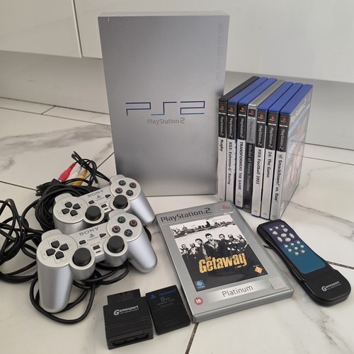 Playstation ps2 argento - playstation,