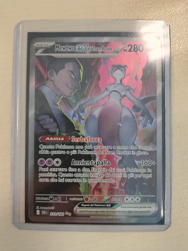 Mewtwo del team - mewtwo, ex