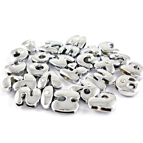 Ciondolo slide charm - slide, lettera