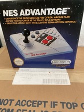 • Manette Nintendo Nes Advantage Neuve En Boîte Joystick Arcade + Shipping Box