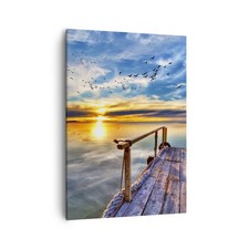 Quadro tela 50x70cm ponte - su,