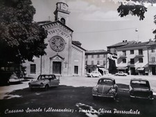 Cartolina Cassano Spinola Rara Alessandria Viaggiata