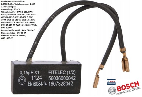 Filtro antidisturbo bosch - antidisturbo,