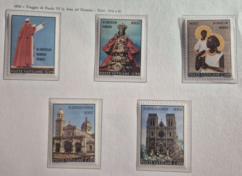 1970 vaticano viaggio di - viaggio,
