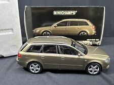 MINICHAMPS AUDI A4 AVANT 3.2 2005 COLORE ORO 1/18 AUTO PRESSOFUSA