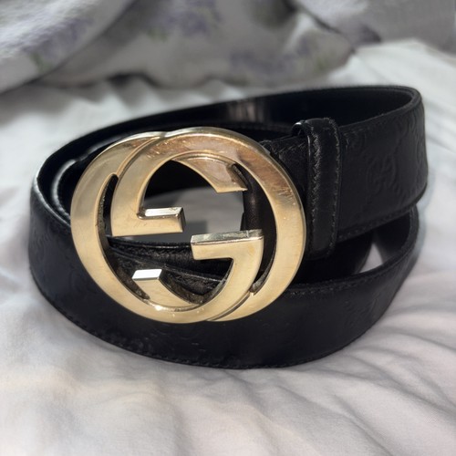Gucci signature logo black - gucci,