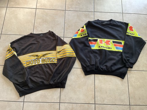 Vintage felpa kawasaki - felpa, moto