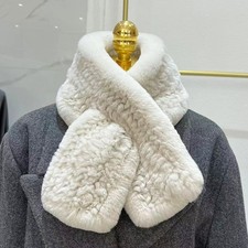 Sciarpa donna vera pelliccia