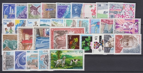 Timbres monaco neufs annee - **,