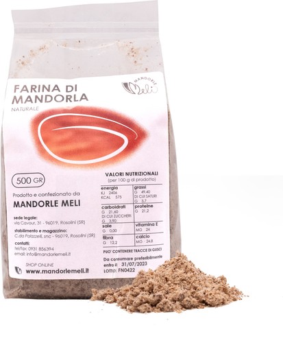 Farina mandorle siciliane - di,