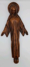 Vtg.MCM Chalkware Holy Madonna