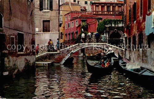 Barche venezia rio bruecke - barche,
