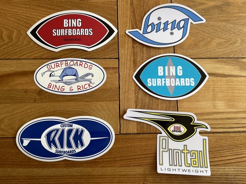 Adesivi surf bing rick - &,