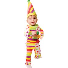 Dress Up America Bambino Pois N’ Righe Neonato Clown - Multicolore Tutina E Hat