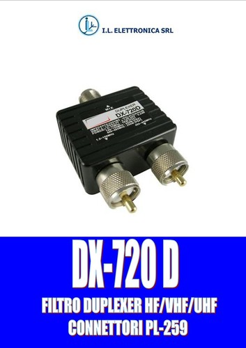 Filtro duplexer vhf uhf - filtro, hf/vhf/uhf