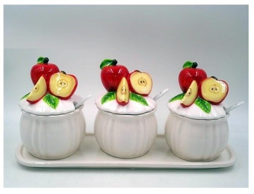 Set barattoli cucina con - barattoli,
