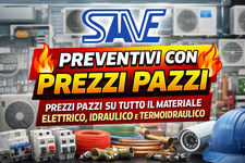 stock materiale elettrico per