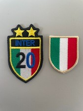 2 PATCH MINI SCUDETTO INTER