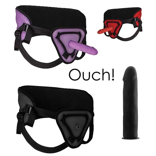 Ouch deluxe silicone - ouch!, strap-on