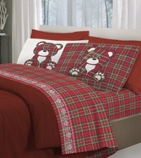 Completo Letto Orsetto Tartan e Orsetto Primavera 100% Cotone