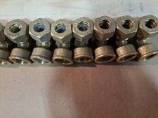 RACCORDI in OTTONE da RAME a FILETTO