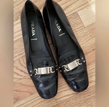 Mocassini Prada in pelle con