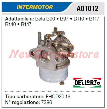 Carburatore intermotor - carburatore,