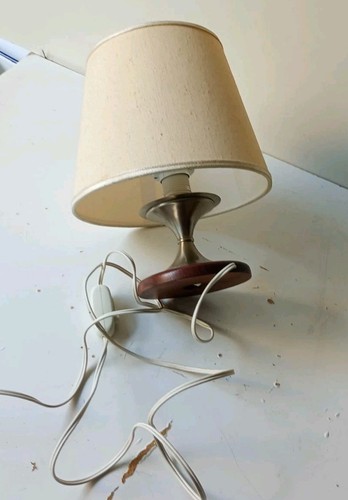 Table lamp light - 80', wood