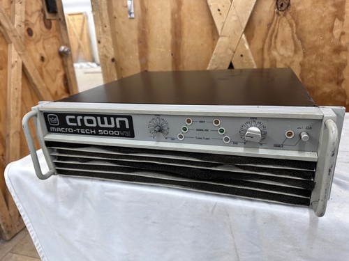 Crown macro tech 5000vz - macro-tech,