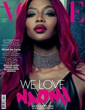 VOGUE Magazine Portugal February 2016 NAOMI CAMPBELL Laura Julie VERDUIN