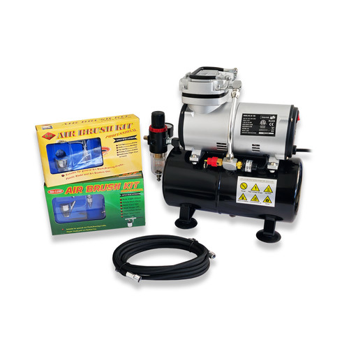 Kit aerografo compressore - compressore, aria