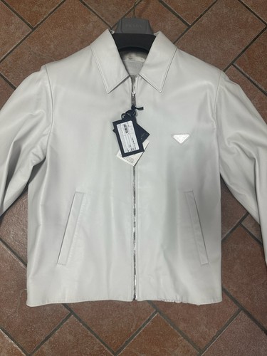 Prada nappa leather blouson - prada,