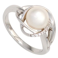 Anello Donna Con Perla Di