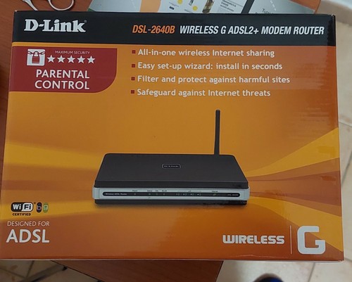 Link dsl 2640b wireless - dsl-2640b, g