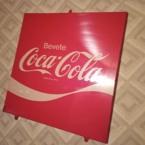 Insegna pubblicitaria coca - insegna,