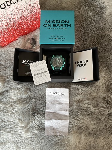 Swatch mission earth polar - earth,