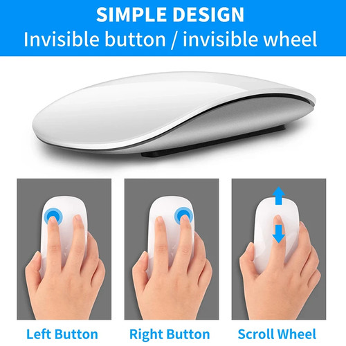 Mouse bluetooth touch wireless - mouse,